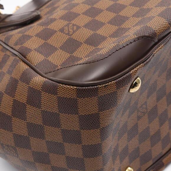 LOUIS VUITTON Brown Damier Leather Shoulder Bag - Picture 7 of 11